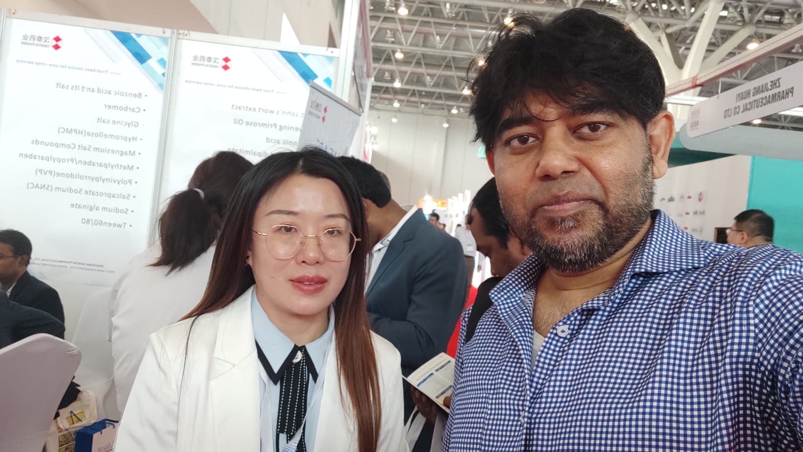 Senior scientists collaborating